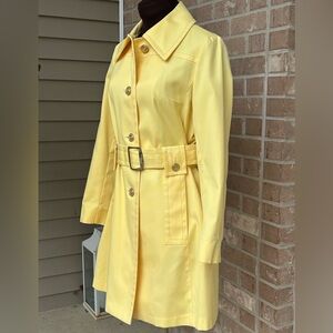 London Fog Yellow Trench Coat